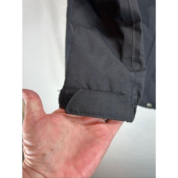 Eddie Bauer WeatherEdge Waterproof Hooded Jacket Women’s M Black White - Picture 8 of 11